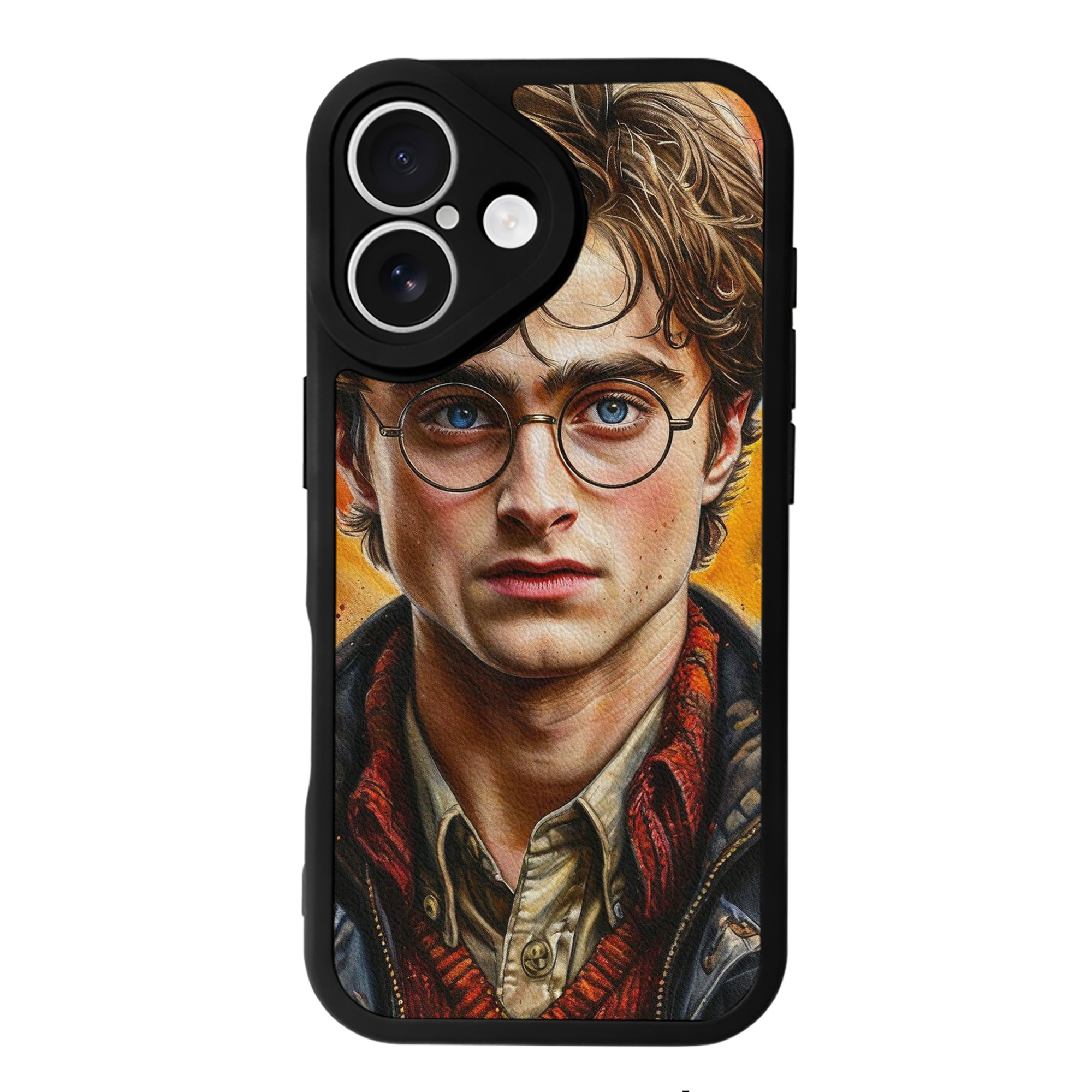 （画像用） Harry Potter ハリー・ポッターシリーズ 【iPhone 16シリーズ対応】シリコンスマホケース（レザー調） 材質：シリコン